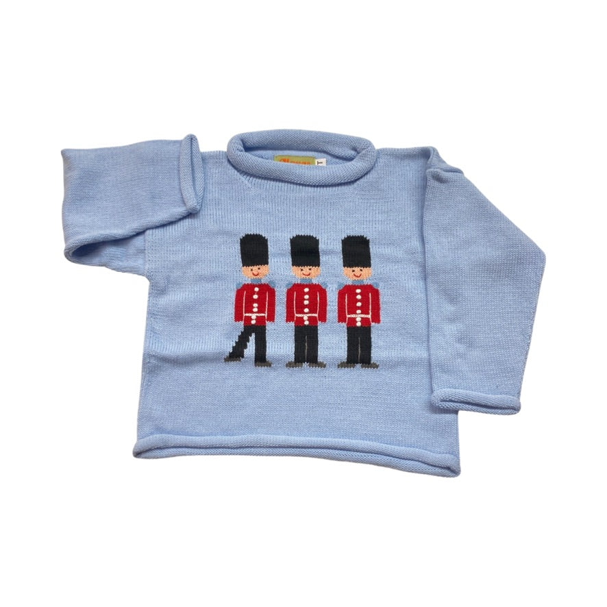 Kids Sweater- Three Toy Soldiers