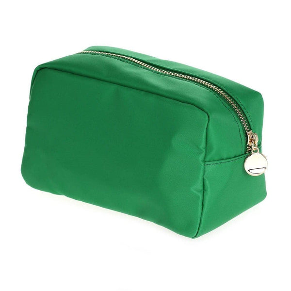 Personalized Emma Round Zippered Nylon Cosmetic Pouch Bag