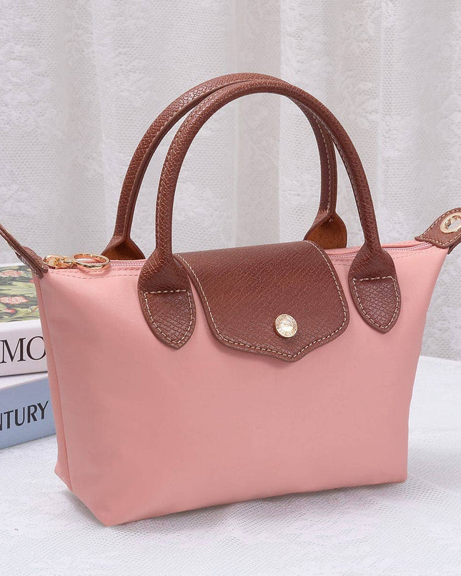 Britney Nylon Double Handle Crossbody Bag