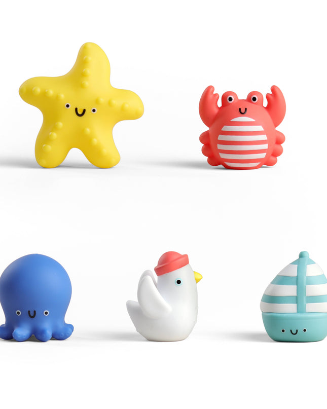 Nautical Itzy Bitzy Puppets™ - Bath + Storytelling Toys