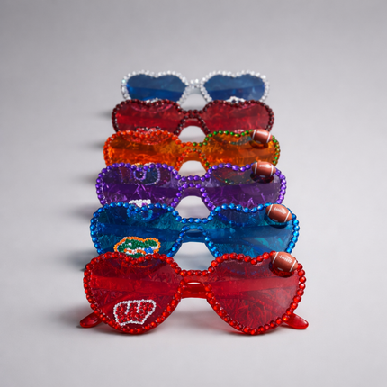 Heart Shaped College Sunglasses
