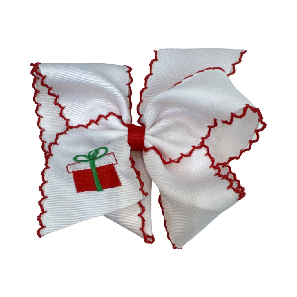 King Moonstitch Embroidered Gift Bow