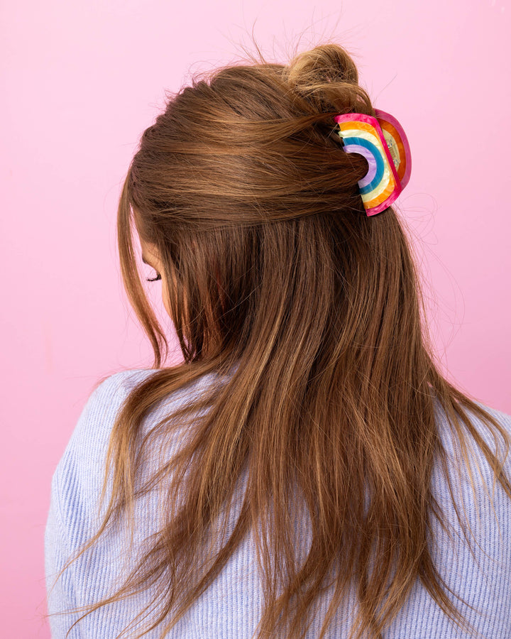 Claw Hair Clip - Rainbow