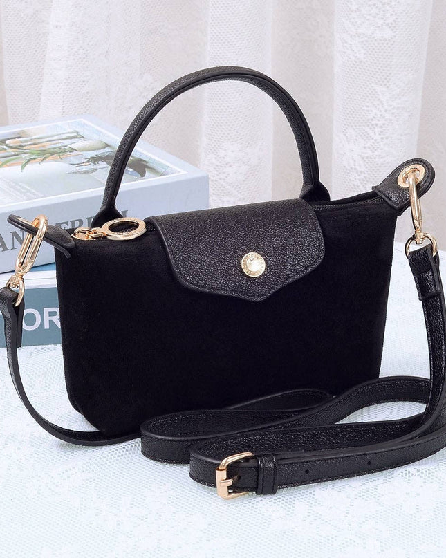 Penny Suede Mini Crossbody Bag