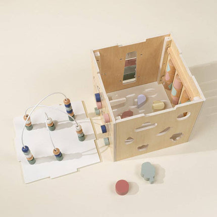 Wooden Activity Cube