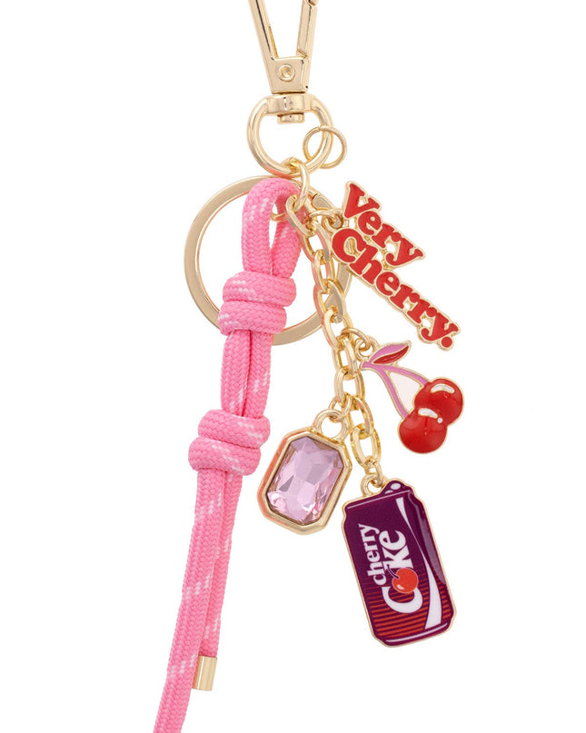 Cherry Coke Cluster Bag Charm