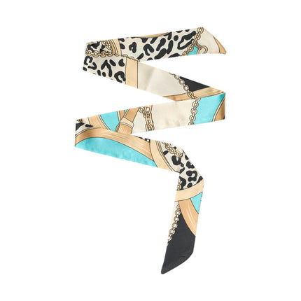 Silk Fashion Bag Scarves for Handbags
