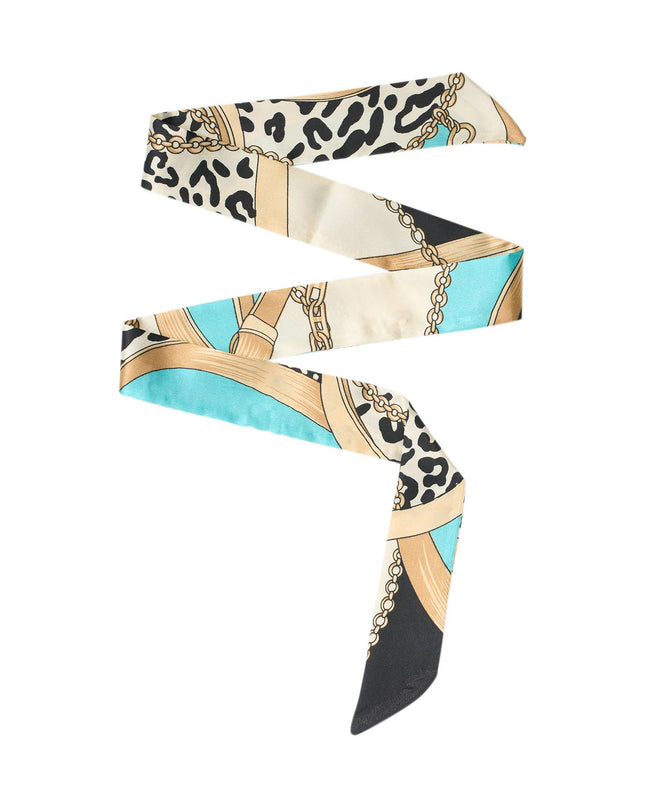 Silk Fashion Bag Scarves for Handbags