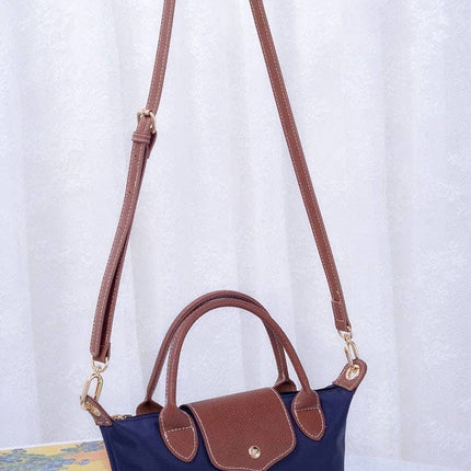 Britney Nylon Double Handle Crossbody Bag