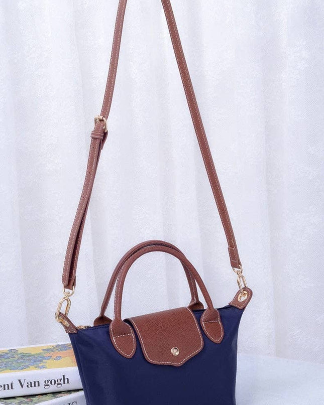 Britney Nylon Double Handle Crossbody Bag