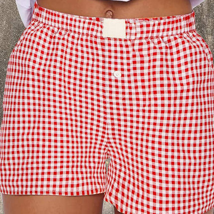 Personalized Gingham Shorts