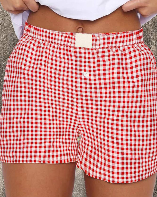 Personalized Gingham Shorts