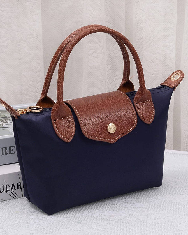 Britney Nylon Double Handle Crossbody Bag
