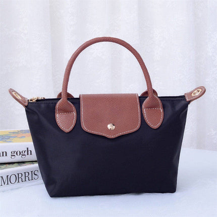 Britney Nylon Double Handle Crossbody Bag