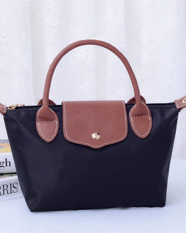 Britney Nylon Double Handle Crossbody Bag
