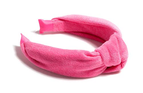 KNOTTED TERRY HEADBAND