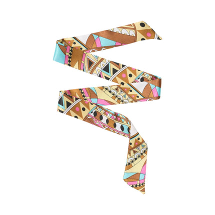 Silk Fashion Bag Scarves for Handbags