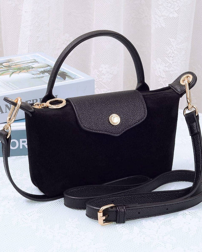 Penny Suede Mini Crossbody Bag