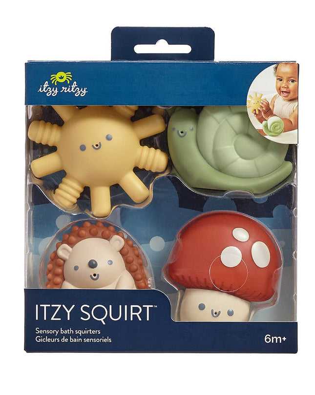 Itzy Squirt™ 4-pack of Soft Bath Toys