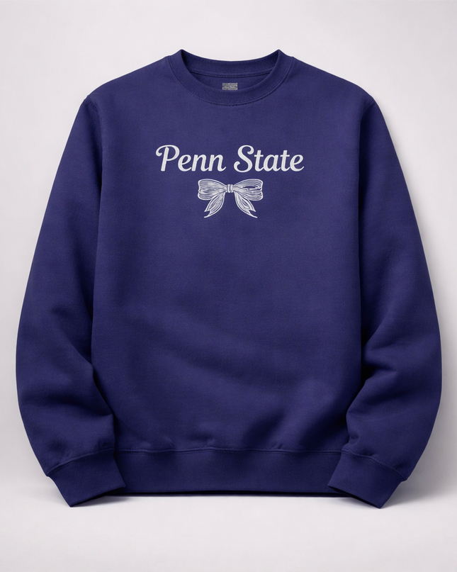 Personalized College Crewneck Sweatshirt
