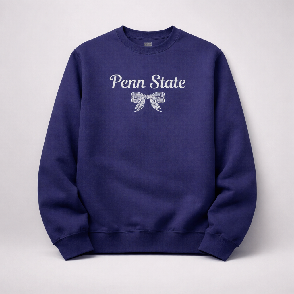 Personalized College Crewneck Sweatshirt