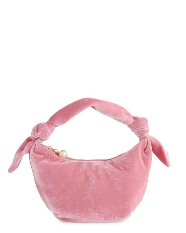 Becca Knotted Top Handle Bag