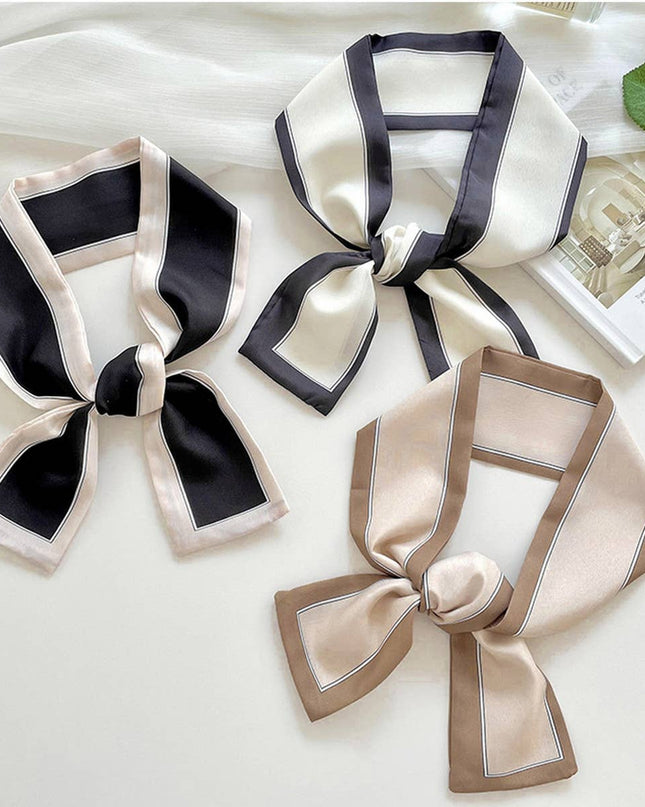 Long Thin Ribbon Scarf