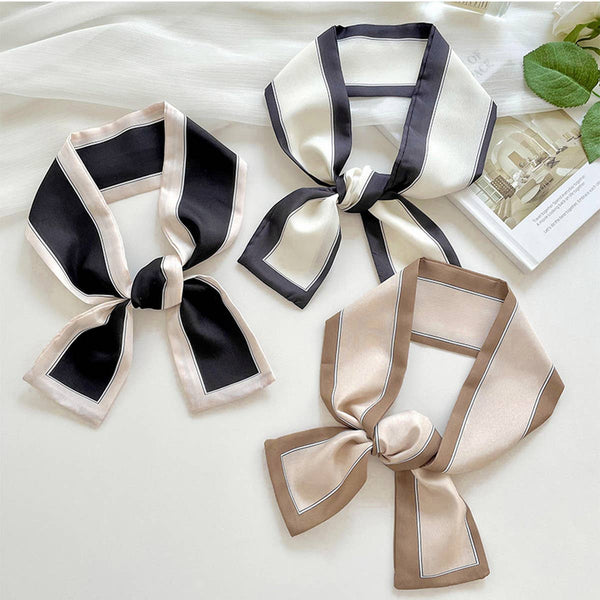Long Thin Ribbon Scarf – Ponytail, Neck, or Purse_CWASC0726