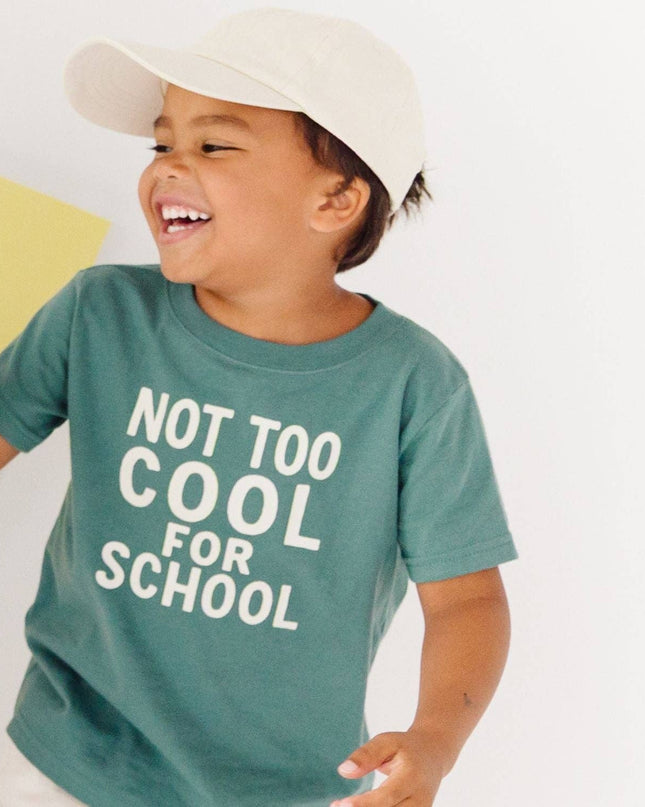Not Too Cool For School Short Sleeve T-Shirt - Boys Clothing
