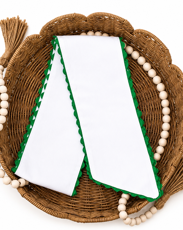 Personalized RIC RAC WREATH SASHES