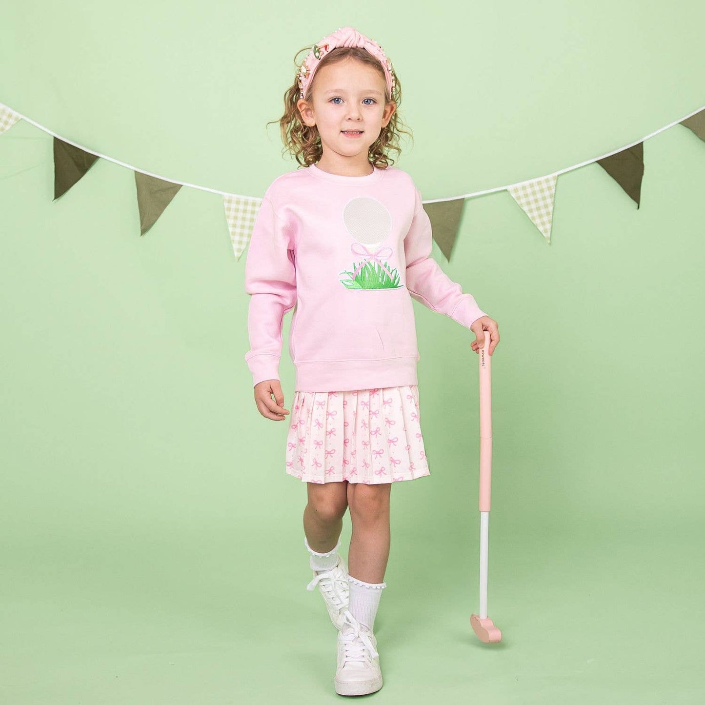 Golf Gemstone Headband