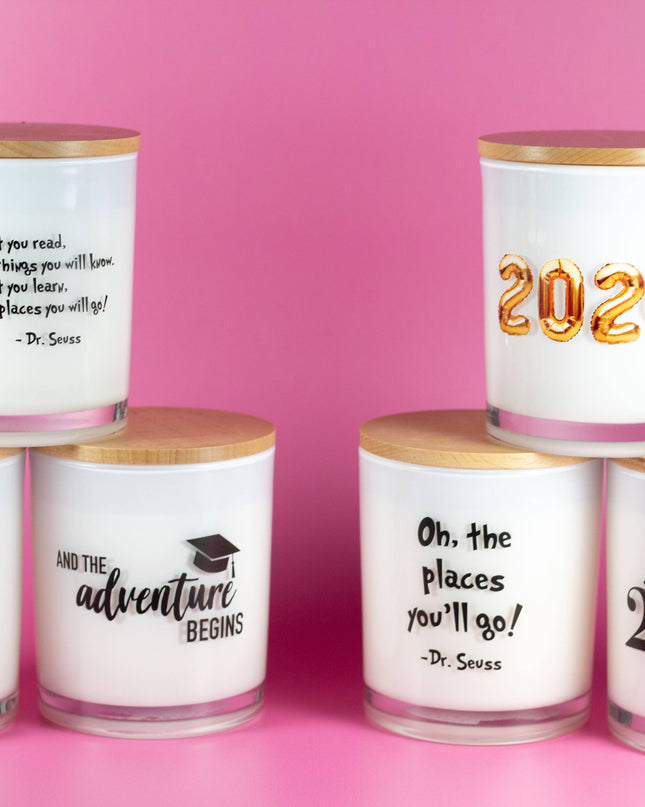 Oh, The Places You Will Go Graduation Soy Candle