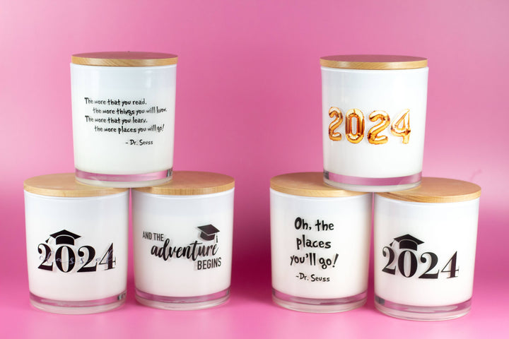 Oh, The Places You Will Go Graduation Soy Candle