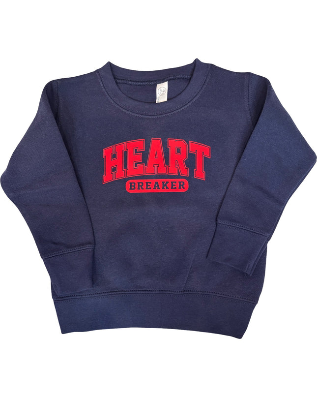 Heart Breaker Navy Sweatshirt