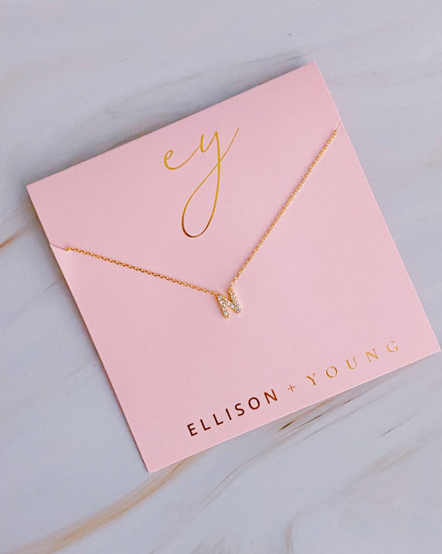 Understated Beauty Initial Necklace