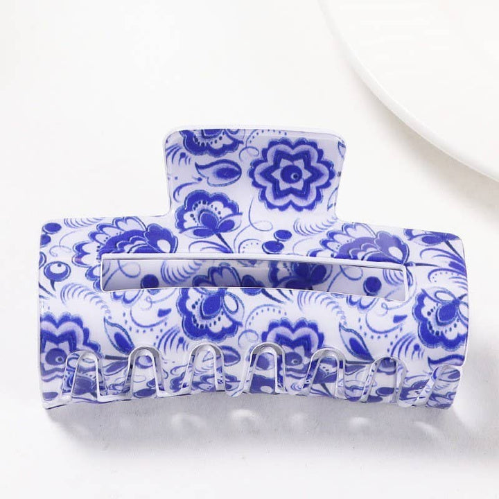 Vintage Style Rectangle Hair Claw Clips