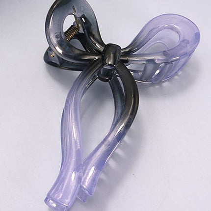 Matte Bow Hair Claw Clips