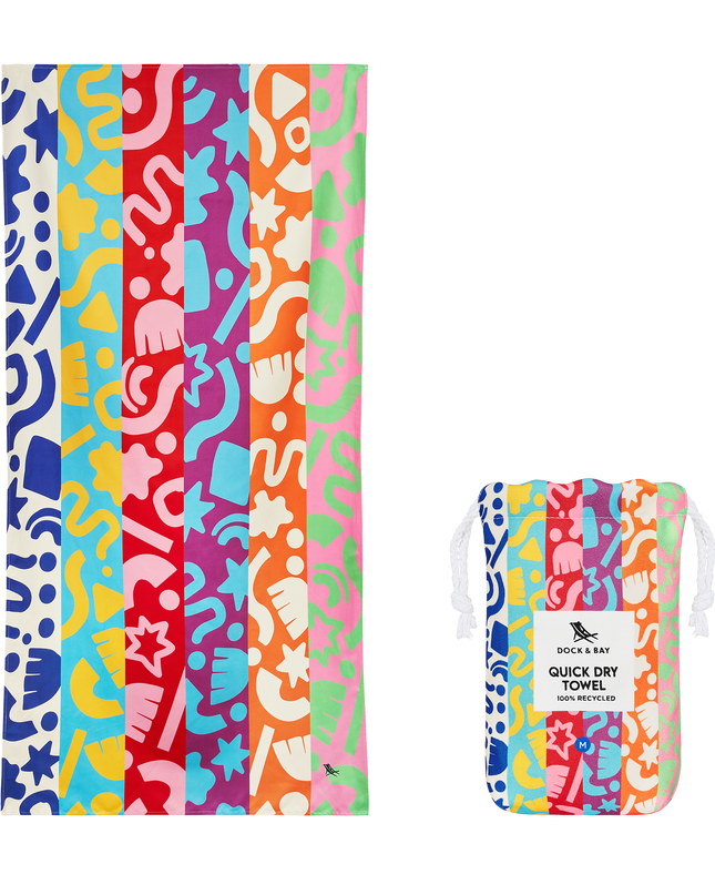 Dock & Bay Kids Beach Towels - Power of Positivity