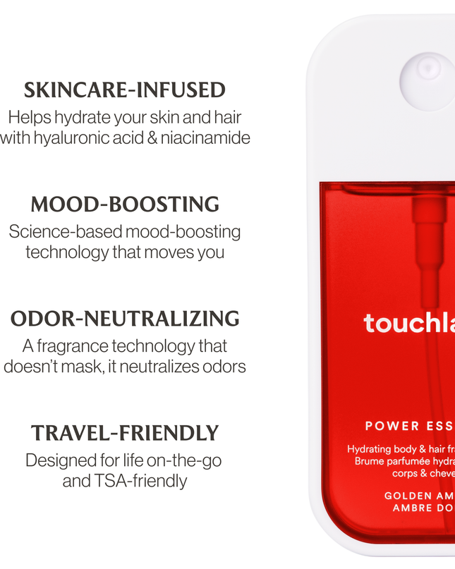 Golden Amber Power Essence Body & Hair Fragrance Mist