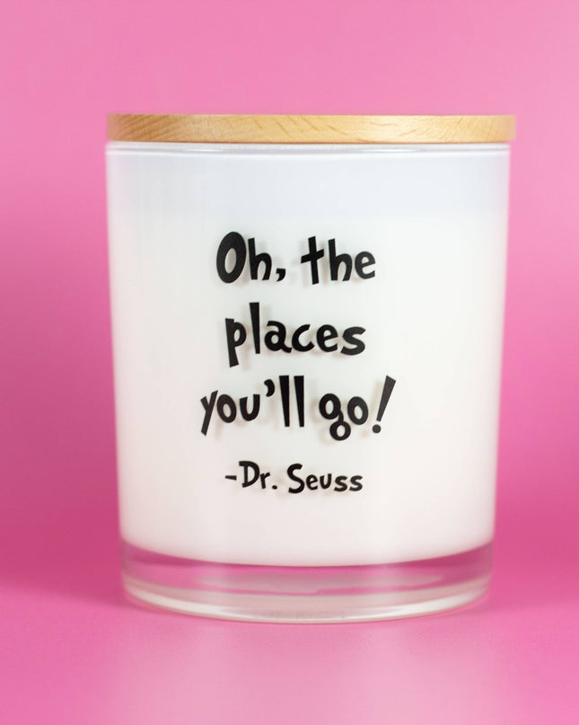 Oh, The Places You Will Go Graduation Soy Candle