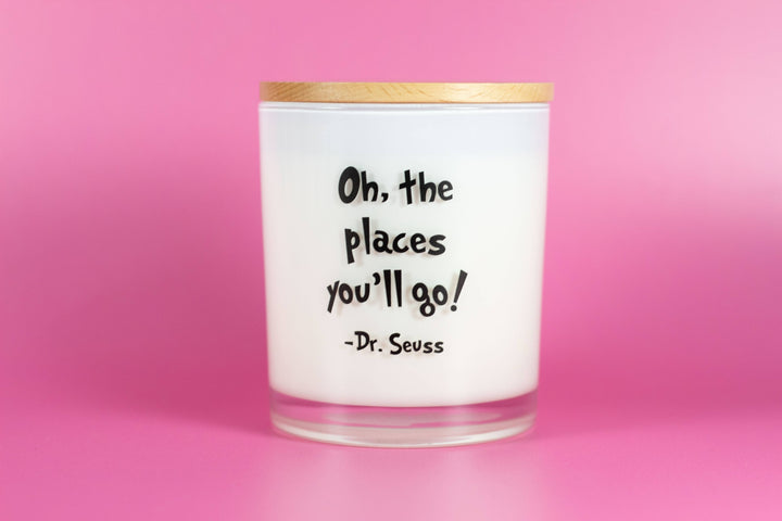 Oh, The Places You Will Go Graduation Soy Candle