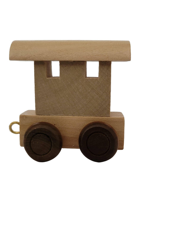 Wooden Carriage - Personalized Name Train Piece