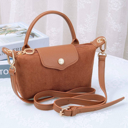 SD781 Penny Suede Mini Crossbody Bag