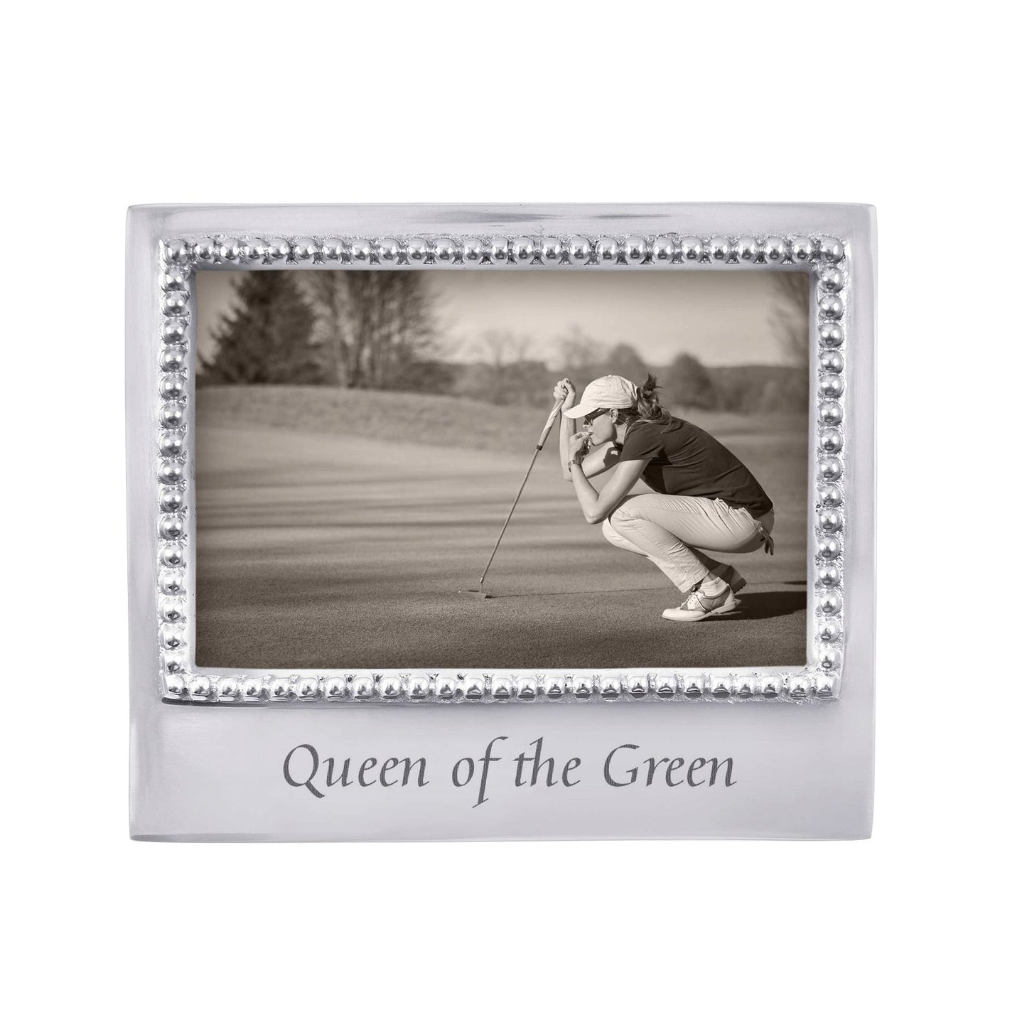 Queen Of The Green Beaded 4X6 Frame