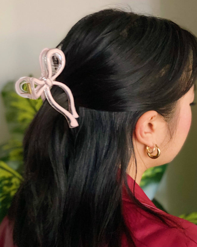 Annie Bow Hair Claw Clips