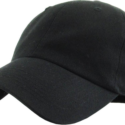 Blank Low Profile Cotton Baseball Cap