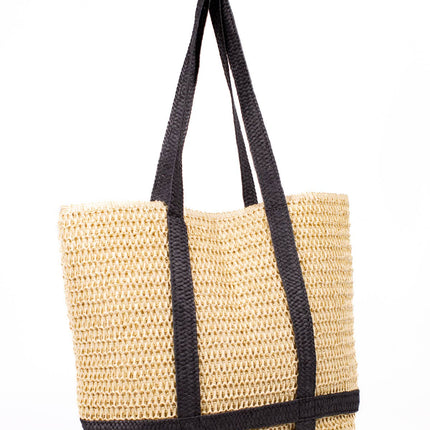 Black Brittney Beach Tote