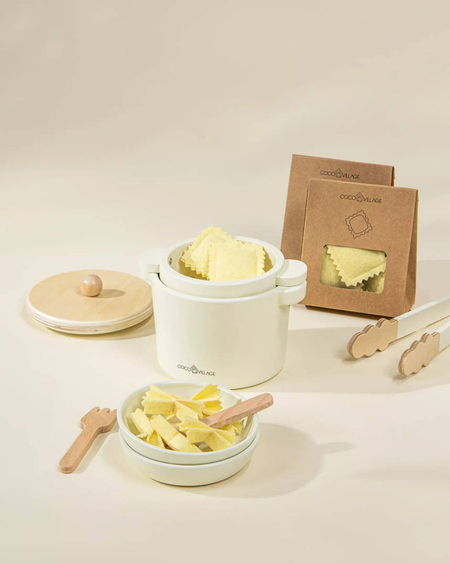 Wooden Pasta Playset