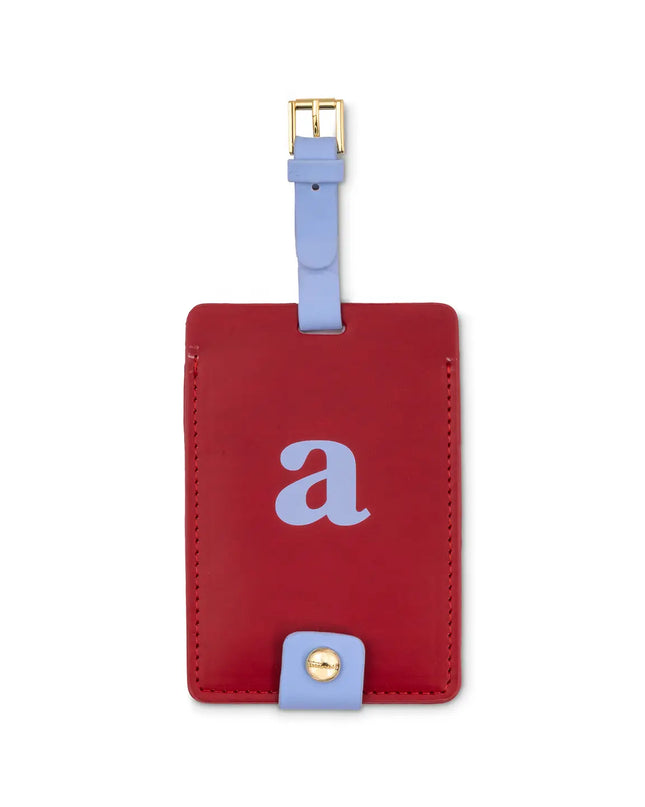 Just Mine Initial Luggage Tag by Kate Spade