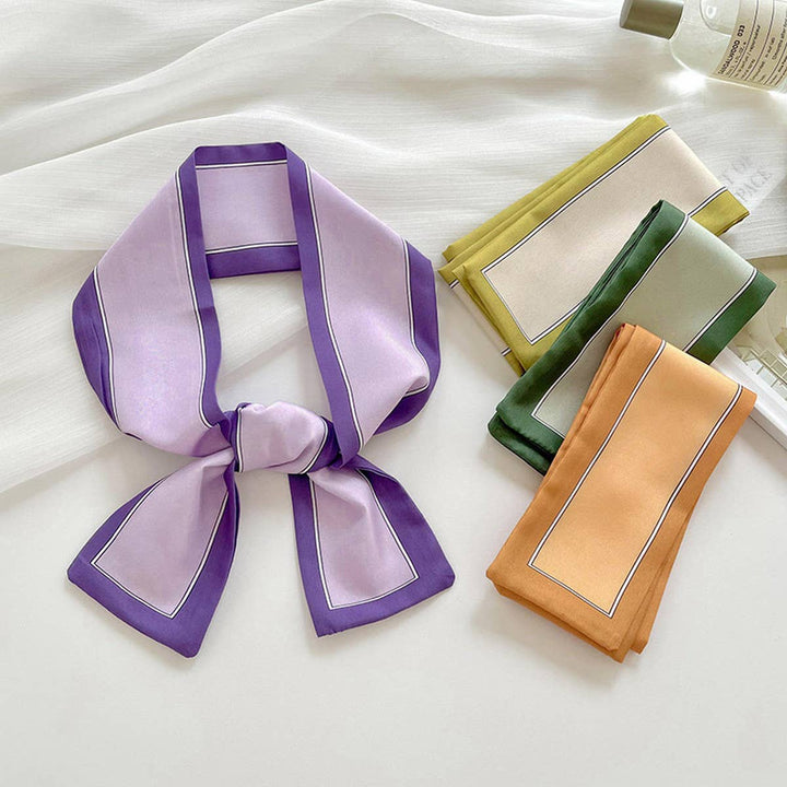 Long Thin Ribbon Scarf – Ponytail, Neck, or Purse_CWASC0726